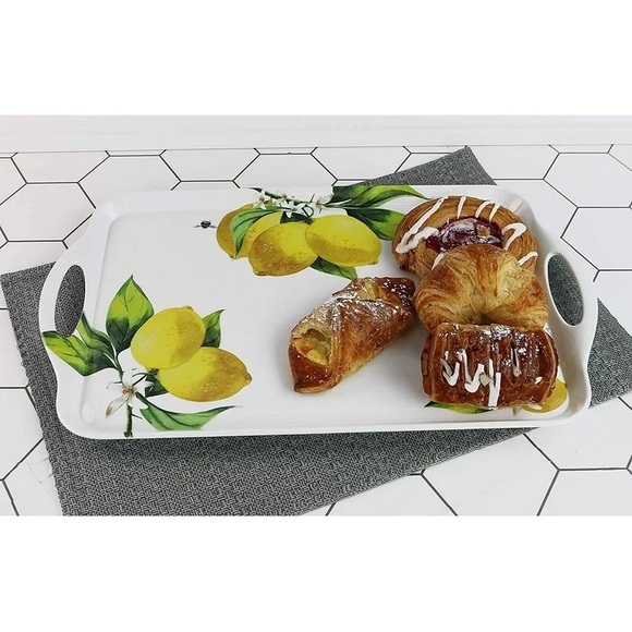Reston Lloyd Lemons Melamine Tray NWT - Picture 2 of 5